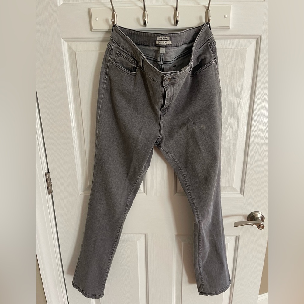 LL Bean Size 14 black jeans